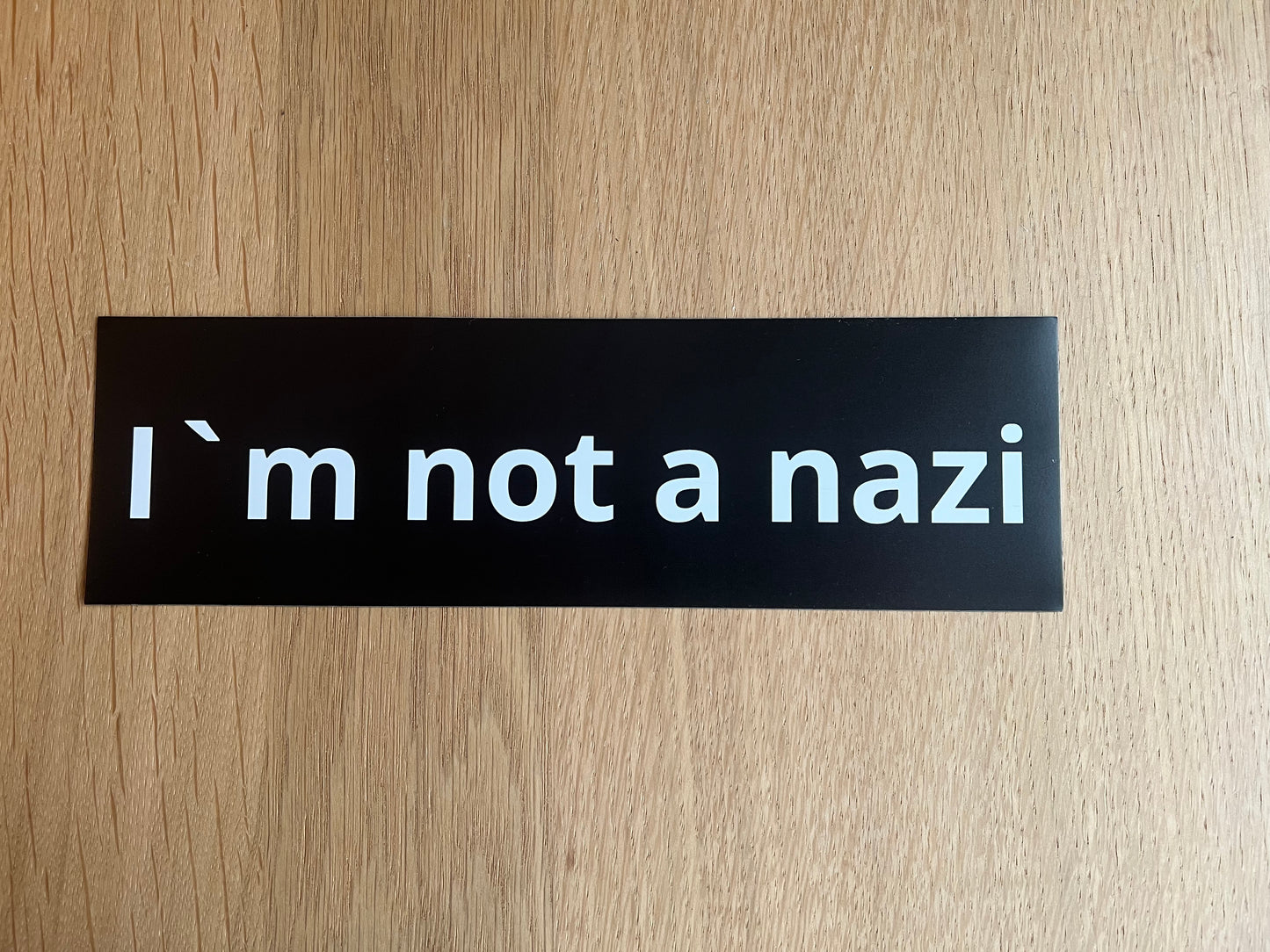 Bilmagnet - I`m not a nazi